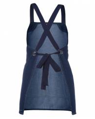 Cross Back Denim Apron